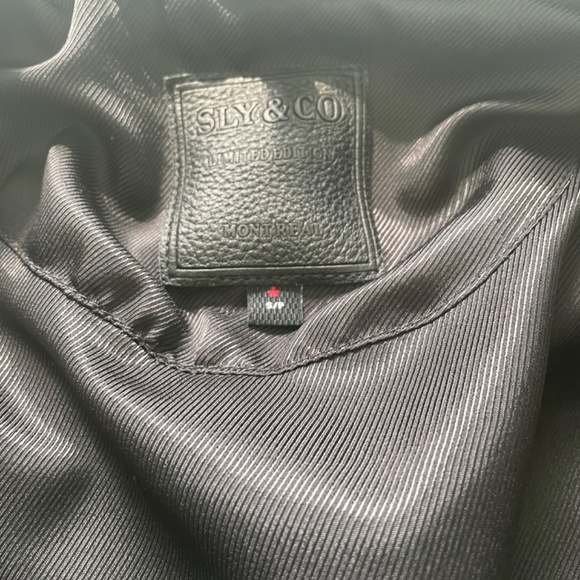 Sly and Co Leather Biker Jacket - Picture 5 of 6